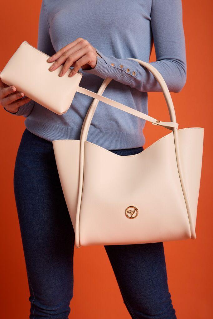 Женска чанта MyValice Атина, крем боја