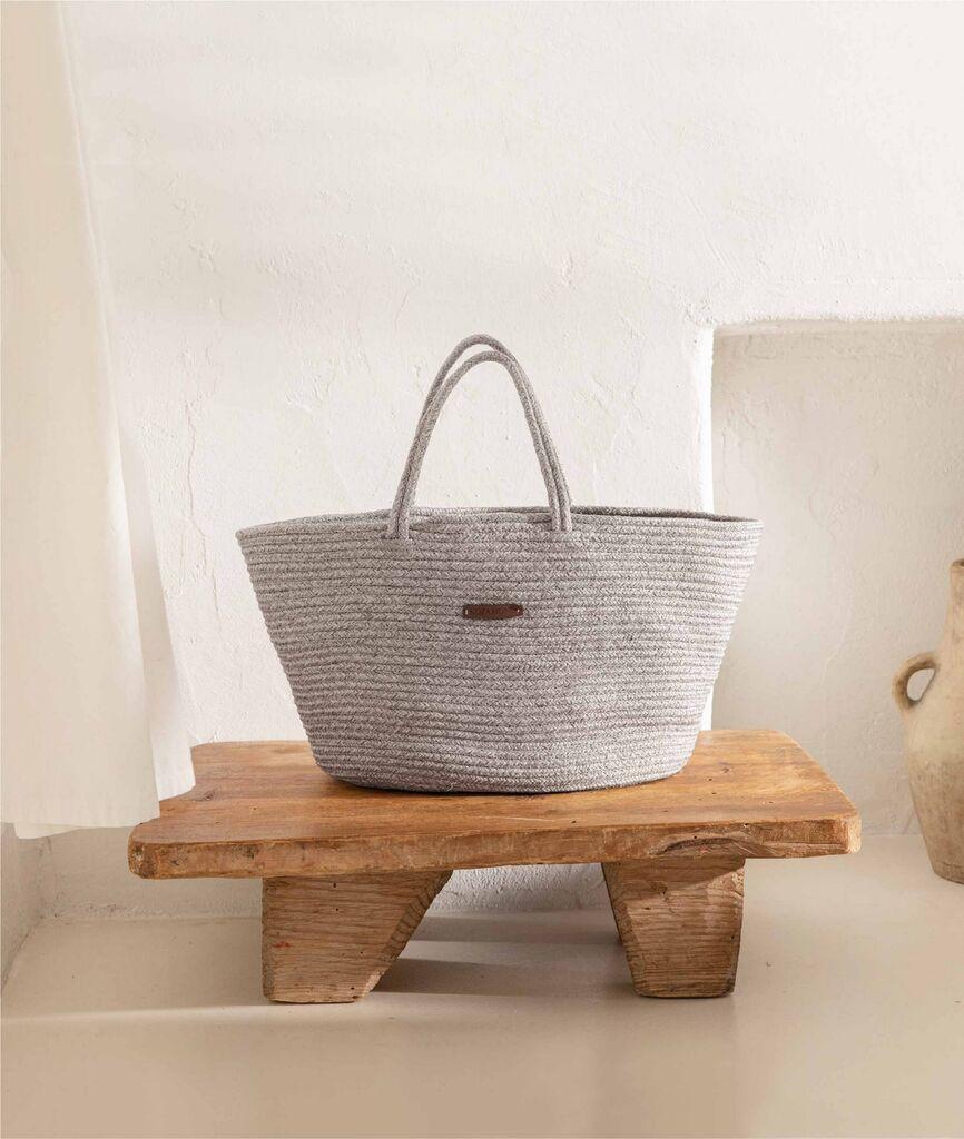 Декоративна торба Aberto Design 9058017, светло сива