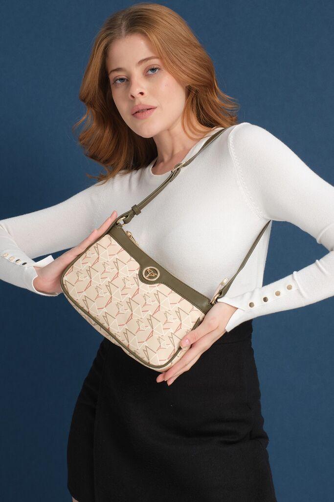 Женска чанта MyValice Cecina, кремаста