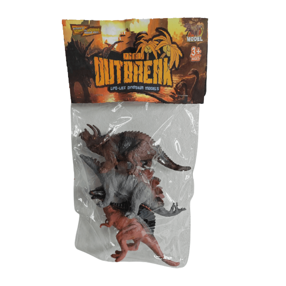 Сет 3 Диносауруси Dzд666-17