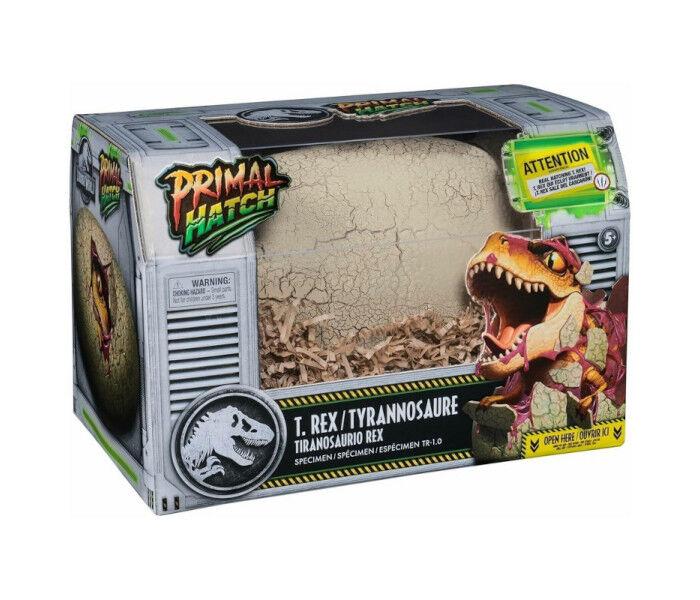 Играчка од Јура Ворлд, интерактивно јајце од диносаурус Т-Рекс