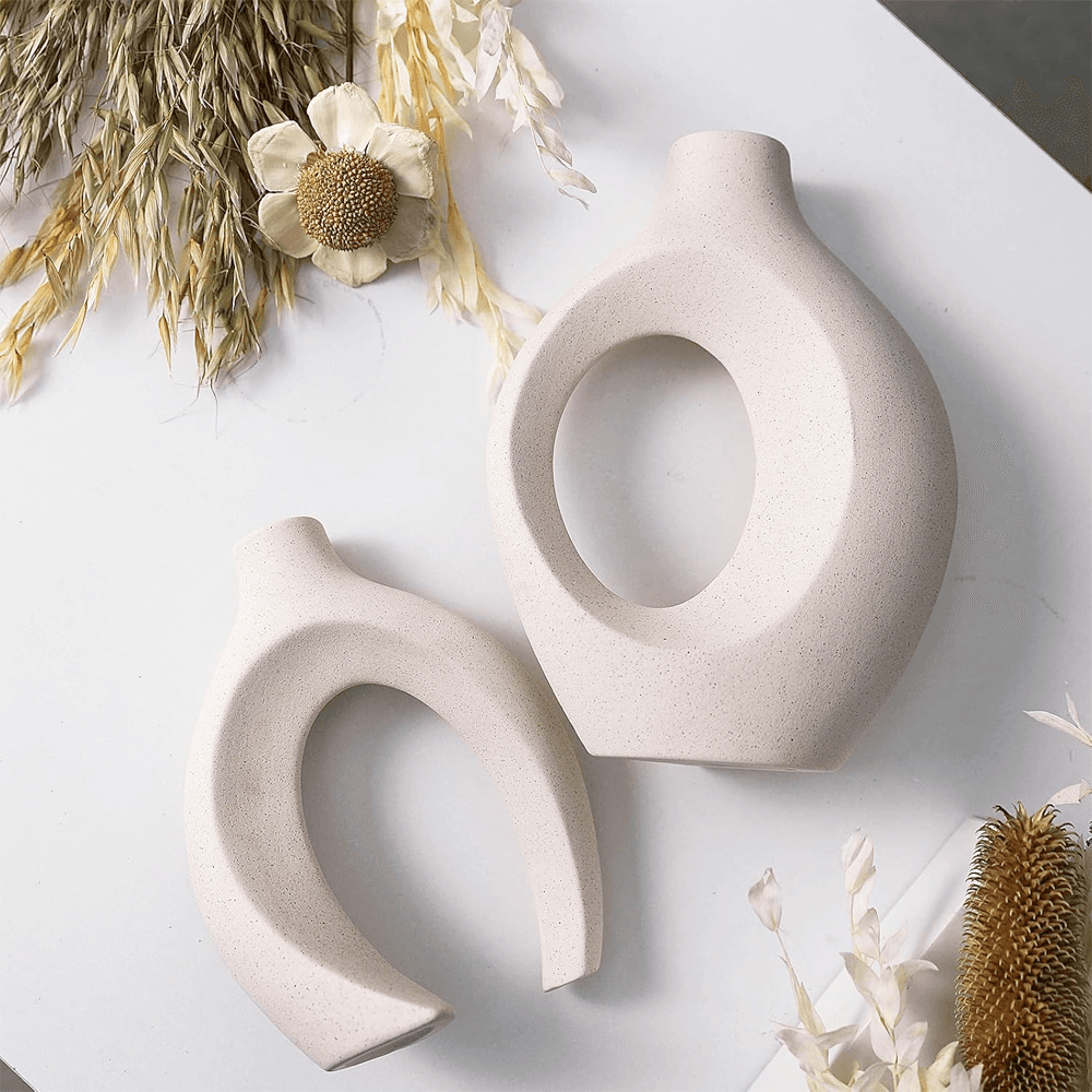 Сет 2 вазни хѕ2277-ѕ 14х6,5х18см