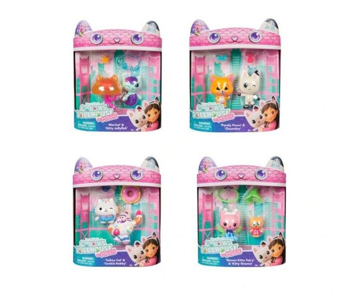 Филмска играчка со 2 фигури од куќата за кукли на Габи