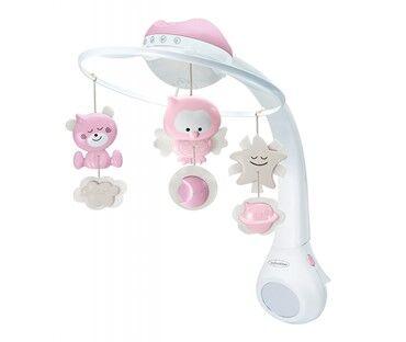 Infantino Музичка вртелешка 3во1 302050, Розева