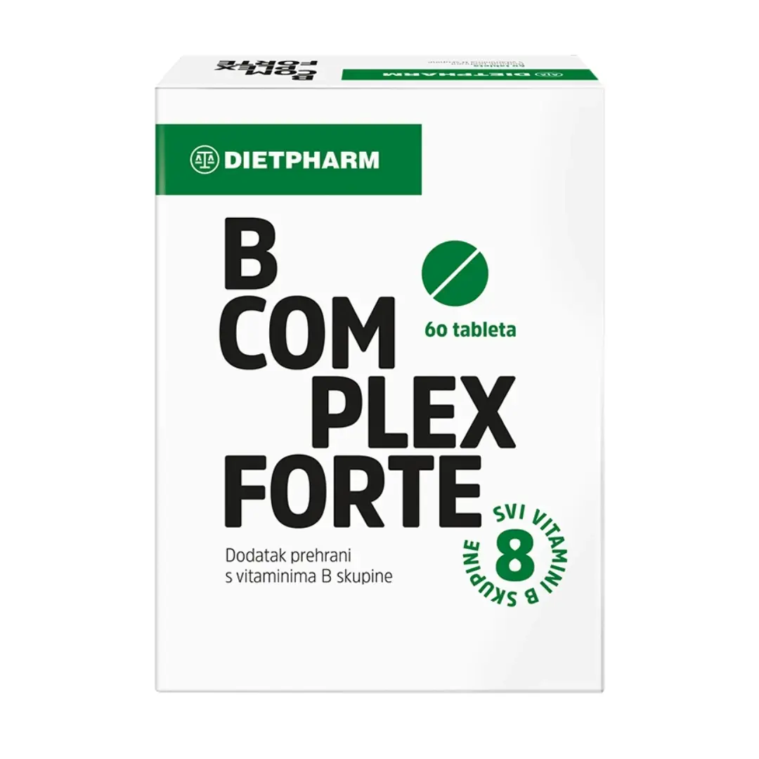 DIETPHARM таблети Б комплекс Форте, 60 таблети