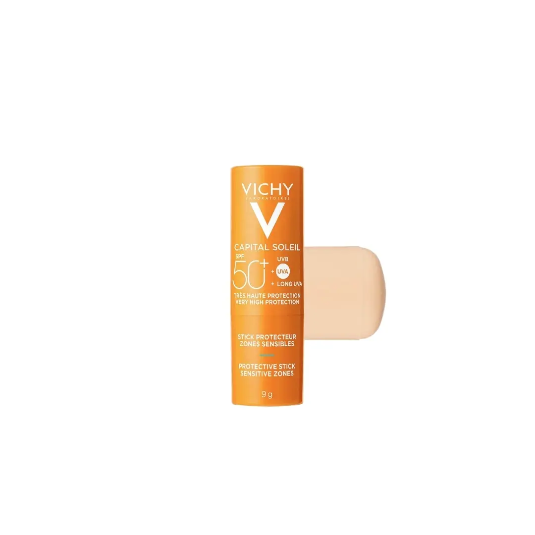 VICHY стик за чувствителни области Capital Soleil, SPF50+, 9 г