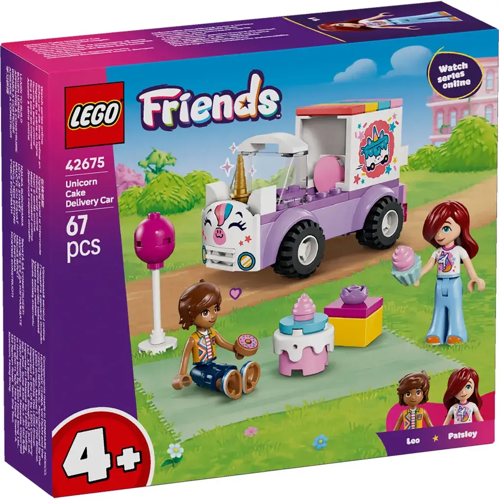 LEGO® FRIENDS 42675 Достава на колачи со еднорог
