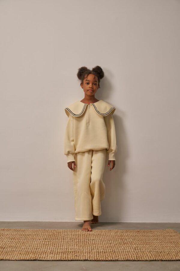 ELO Комплет тренерки со јака Cream 4-5г