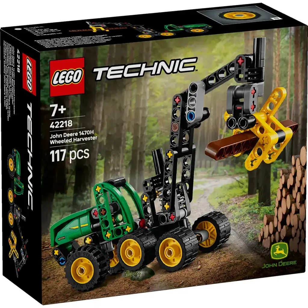 LEGO® TECHNIC™ 42218 Комбајн на тркала John Deere 1470H