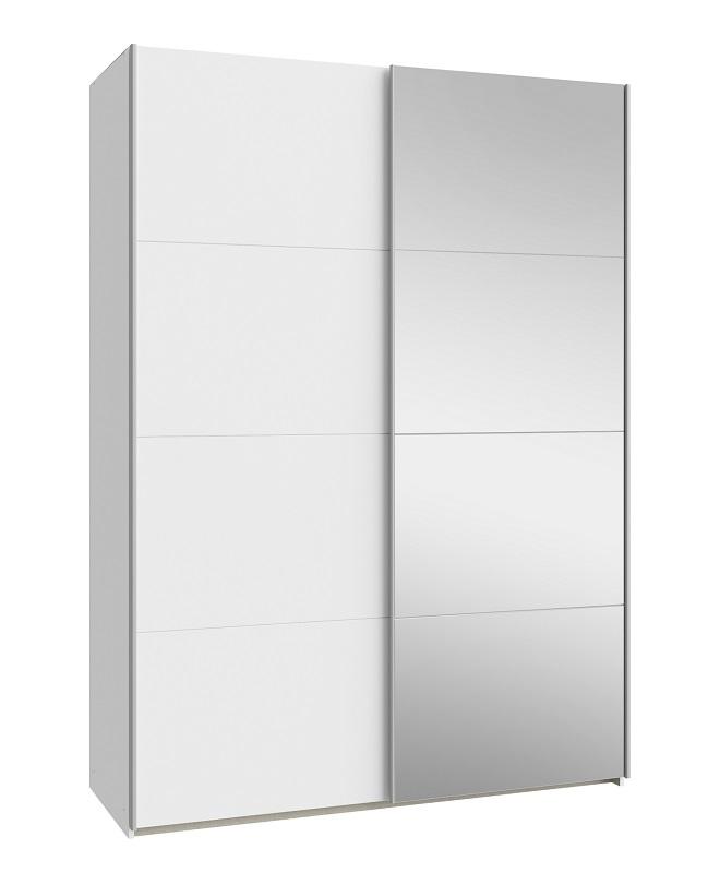 Мебел Ви Шибер Шах Мат Лукс 150 Со Огледало Бела (0)