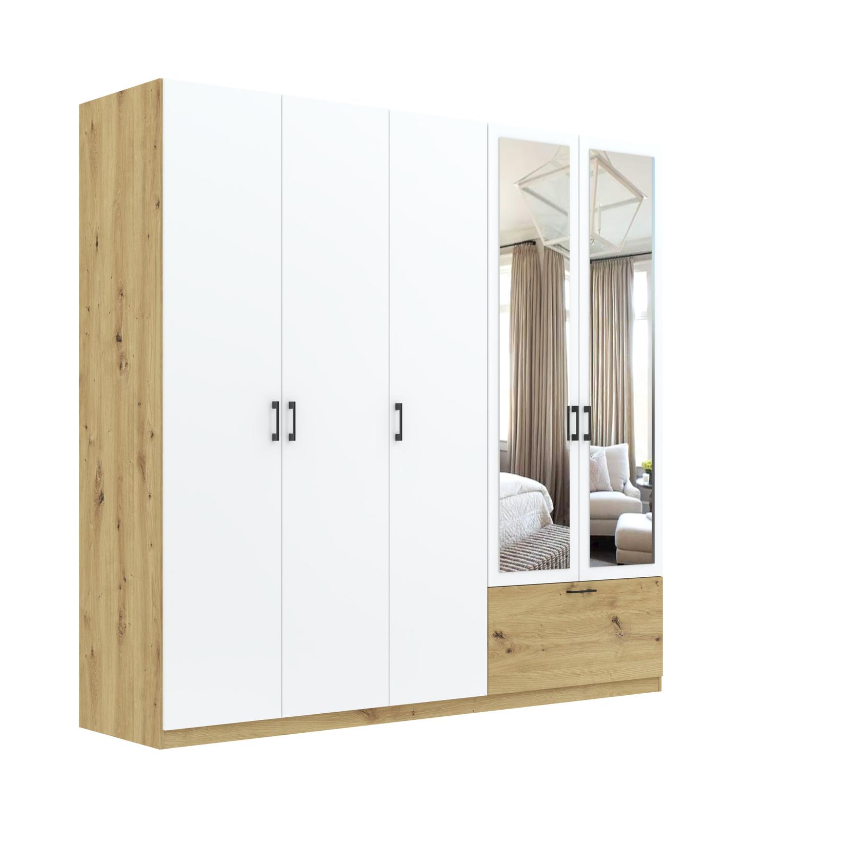 Мебел Ви Петокрилен Ормар Алта 225 (0)