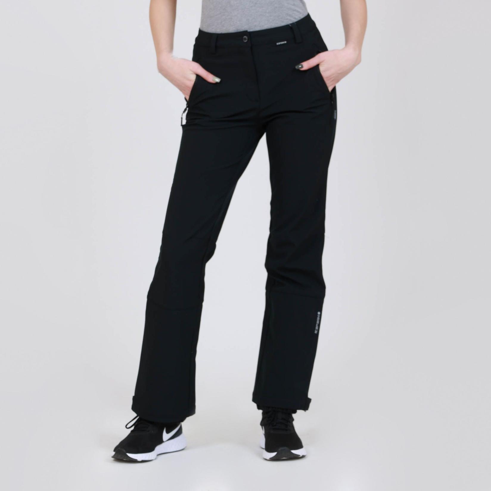 Женски скијачки панталони Icepeak Frechen W, црни