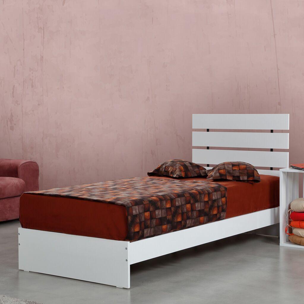 Рамка за кревет Hanah Home Fuga 120, 125x100x205 см, даб