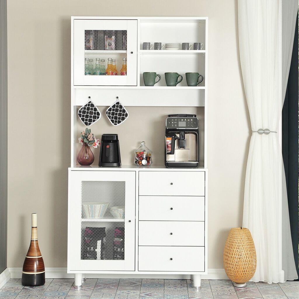 Комода Hanah Home за повеќекратна употреба Grano 96, 96 x 187 x 40 см, даб