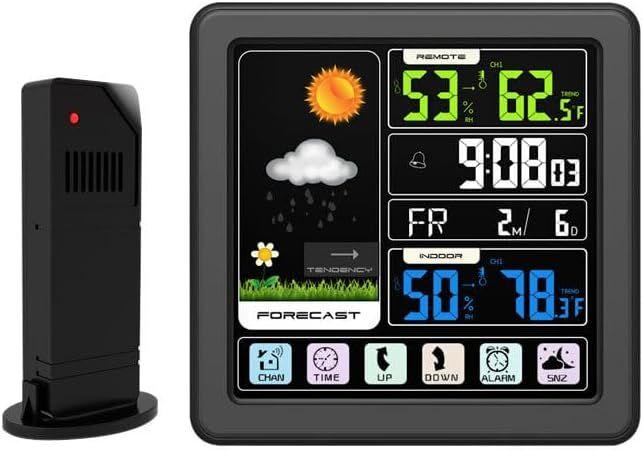 Alfa Electric Бежична метеоролошка станица со екран на допир и во боја TS-3310