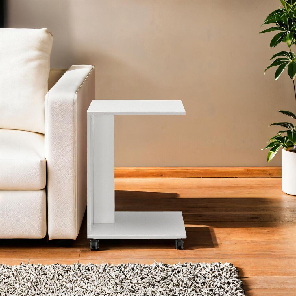 Маса Hanah Home Club Shp-108-Dd-1, 35x65x45 см, бела