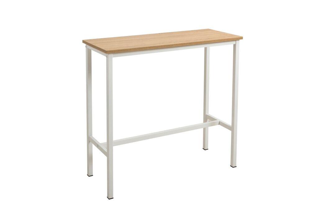 Барска маса Hanah Home Mola 100 кафеаво-бела