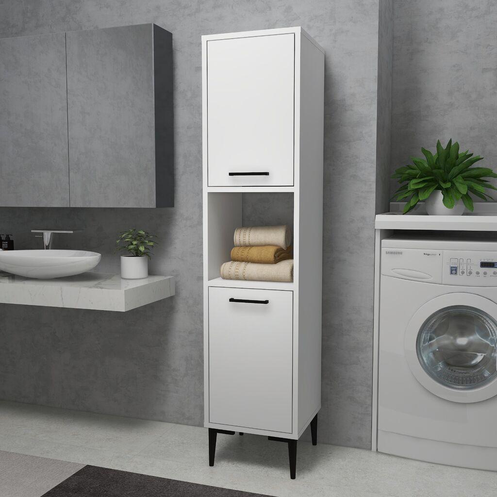 Hanah Home повеќенаменски шкаф Даминол, 35 x 153,6 x 35 ​​цм, кафеав