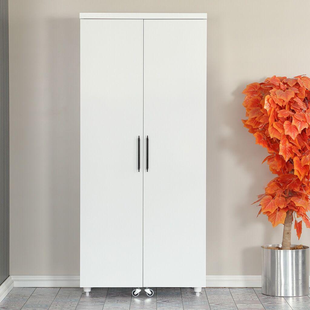 Hanah Home повеќенаменски шкаф Guzzo, 80 x 180 x 42 см, бел