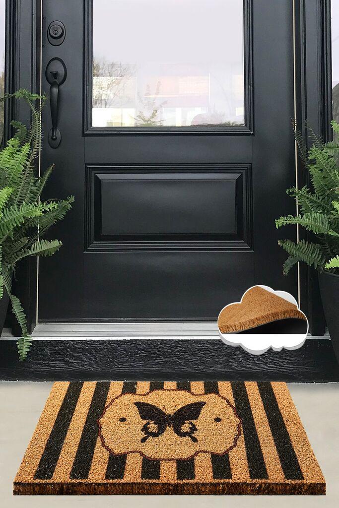 Conceptum Hypnose Mat Papillon - црна, 40 x 60 cm