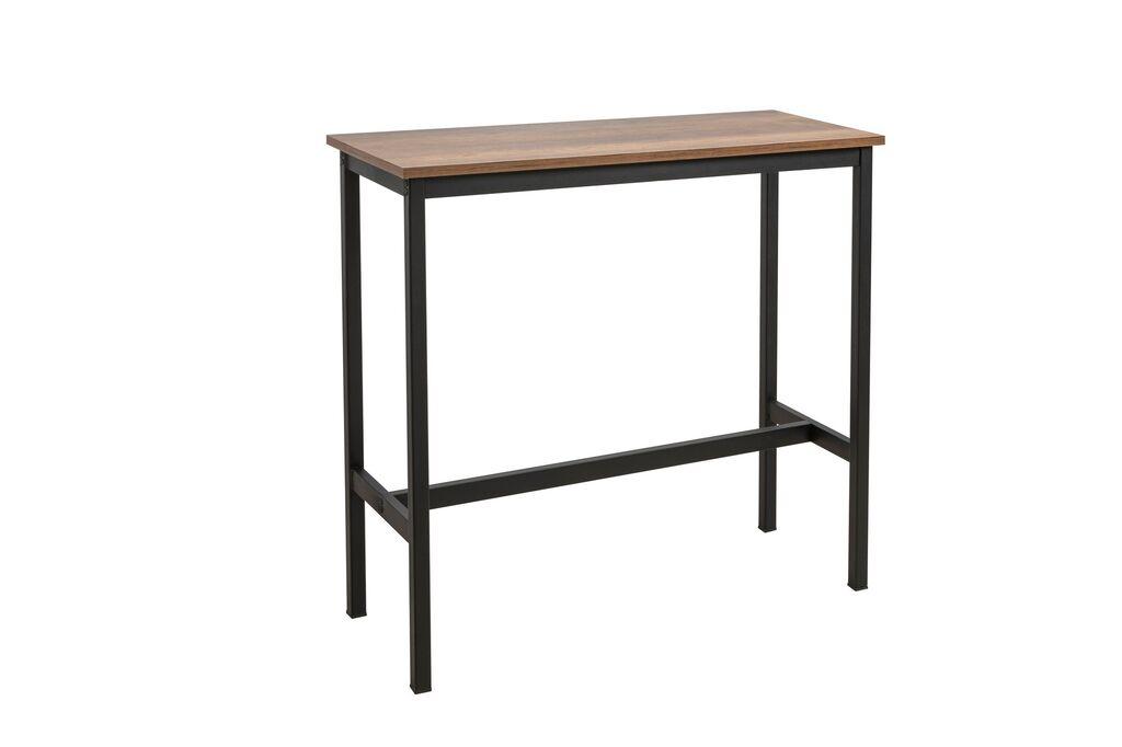 Барска маса Hanah Home Mola 100 кафеаво-црна