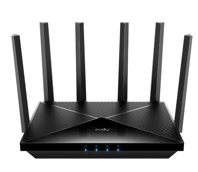 Cudy Целосно гигабитен рутер BE6500 6448Mbps Wi-Fi 7 Mesh WR6500