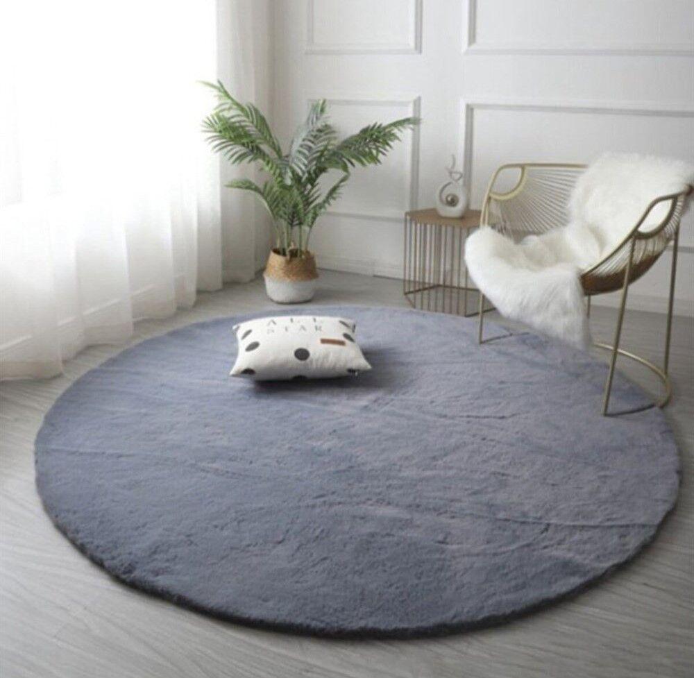 Conceptum Hypnose тепих 9998, 90x90 cm, темно сива боја