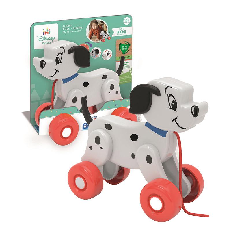 CLEMENTONI Disney Baby "101 Dalmatians Pull Along" Интерактивна Играчка (10М+)