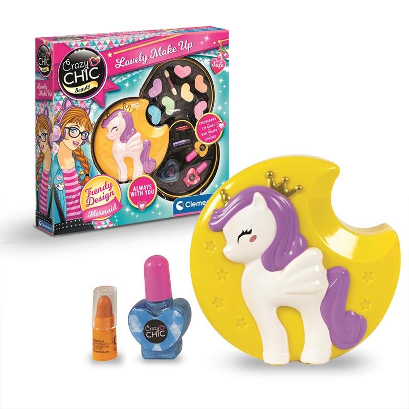 CLEMENTONI Crazy Chic "Unicorn" Сет со Шминки (6+)