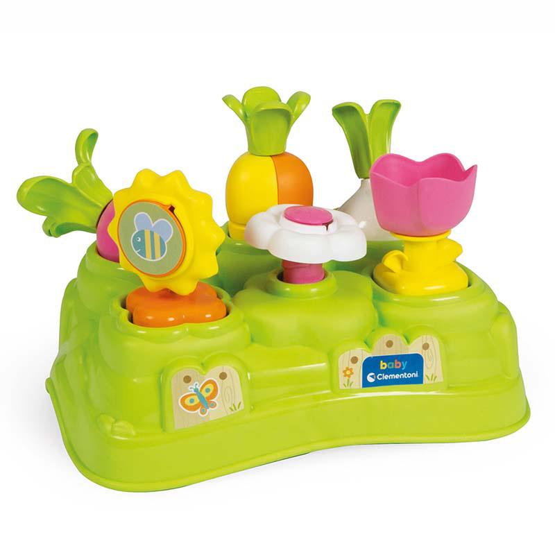 CLEMENTONI Baby "Garden" Едукативна Играчка со Растенија (10-36М)