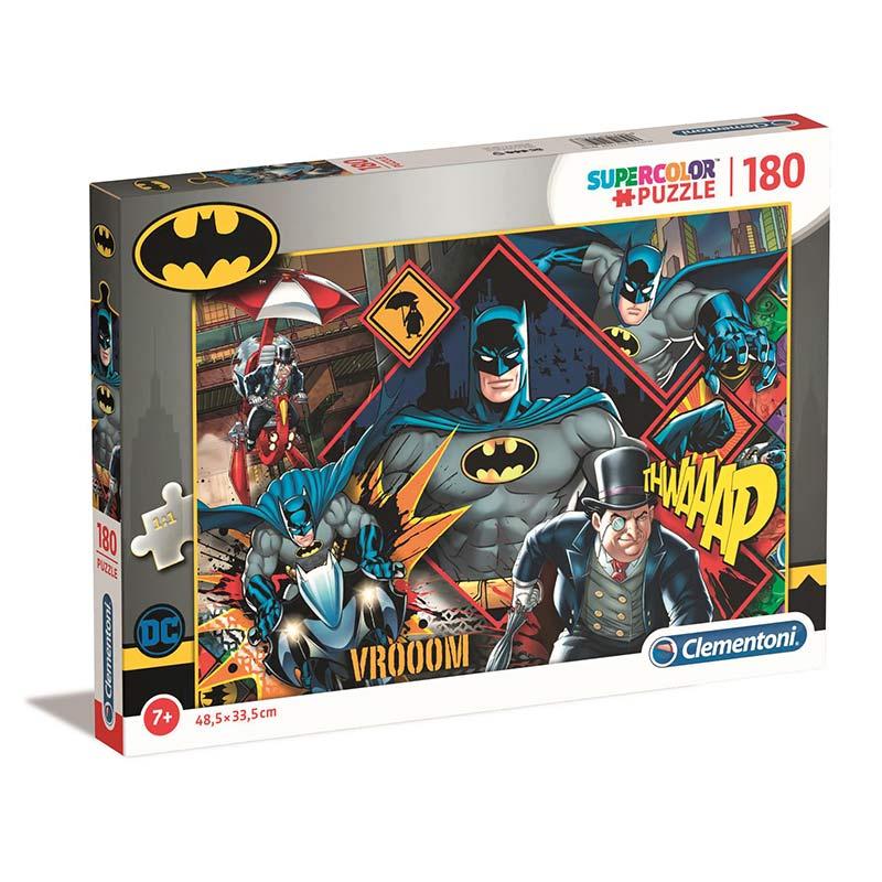 CLEMENTONI Children Puzzle "Batman" Сложувалка 180 Парчиња(7Г+)