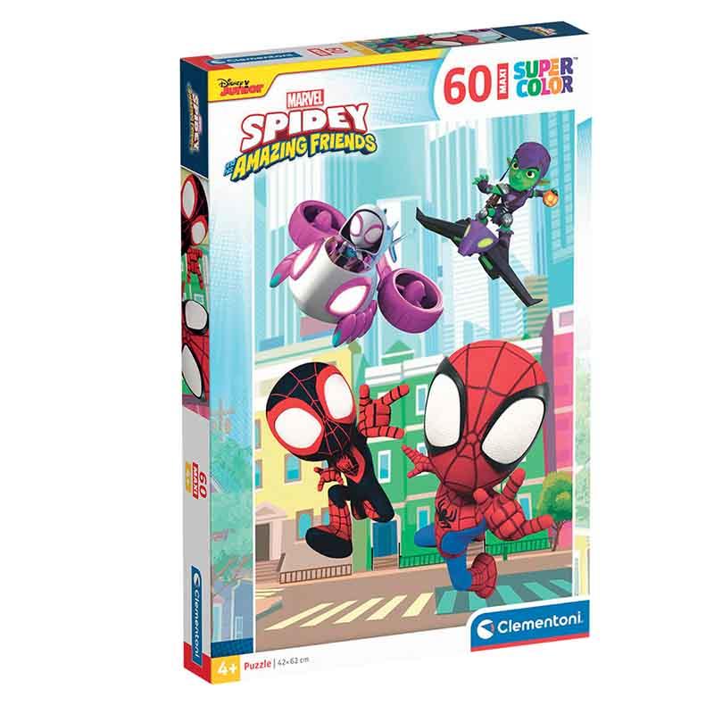 CLEMENTONI Children Puzzle "Spidey & Amazing Friends" Сложувалка 60 Парчиња(4+)
