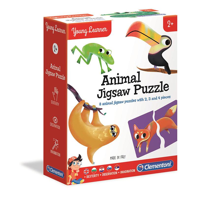 CLEMENTONI "Animals" Сложувалка Со Животни (2г+)