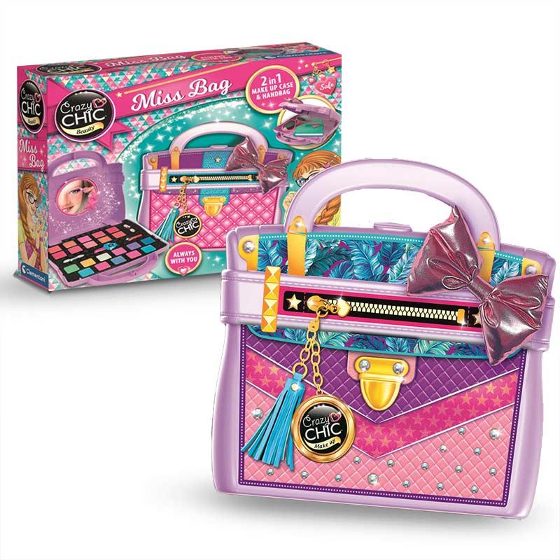 CLEMENTONI Crazy Chic "Miss Bag" Козметичка Чанта (6г+)