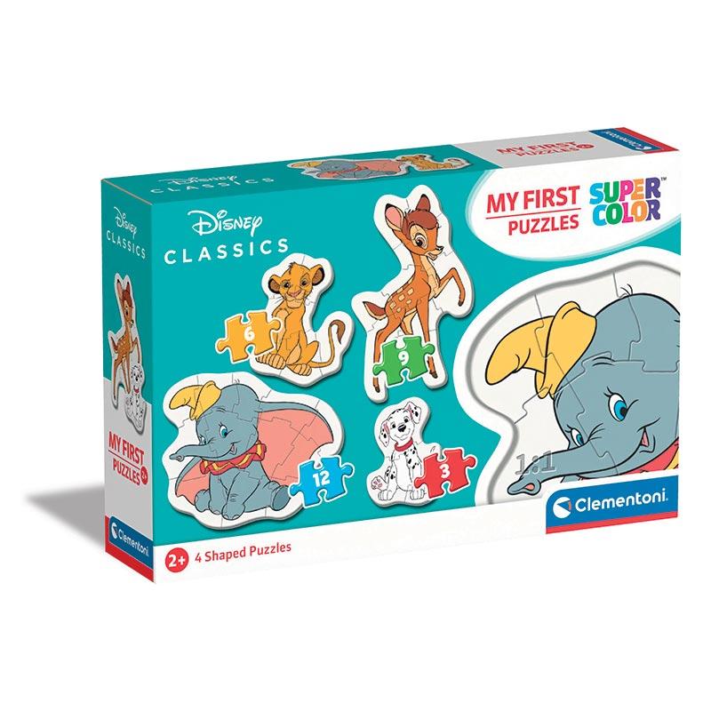 CLEMENTONI Children Puzzle "Disney Classics" Сложувалка 3-6-9-12 Парчиња(2+)