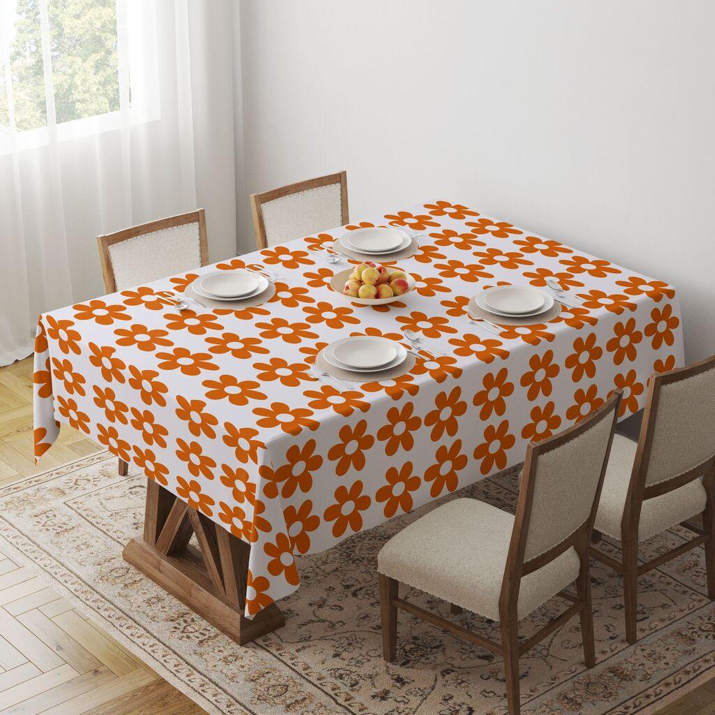 Чаршаф за маса Хермија Gravellamb4, 140x140 см, шарен