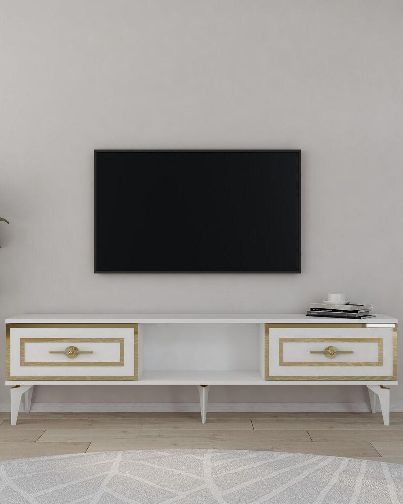 Комода Hanah Home TV, виола, бела