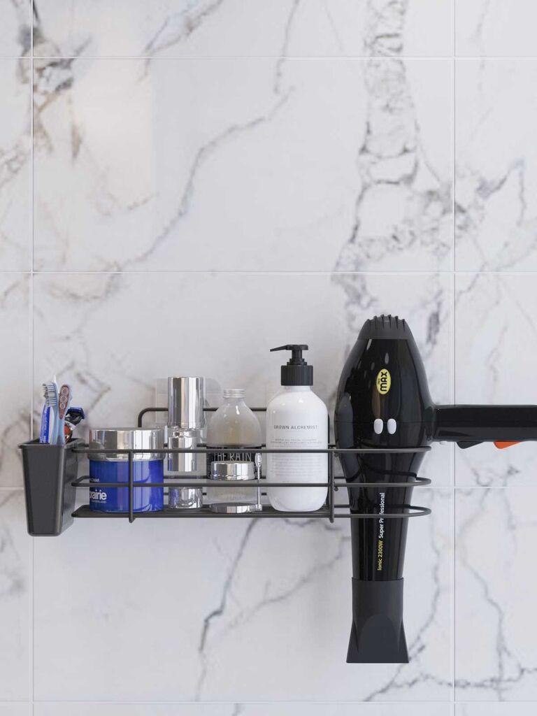 Организатор за бања Hermia SY302K, црна