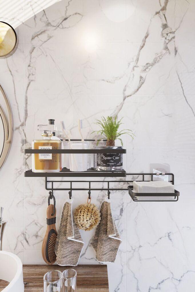 Организатор за бања Hermia SY303, црн