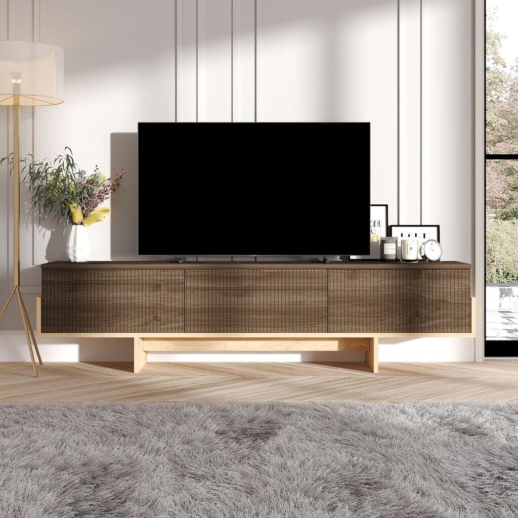 Комода за ТВ Hanah Home Hege, бела