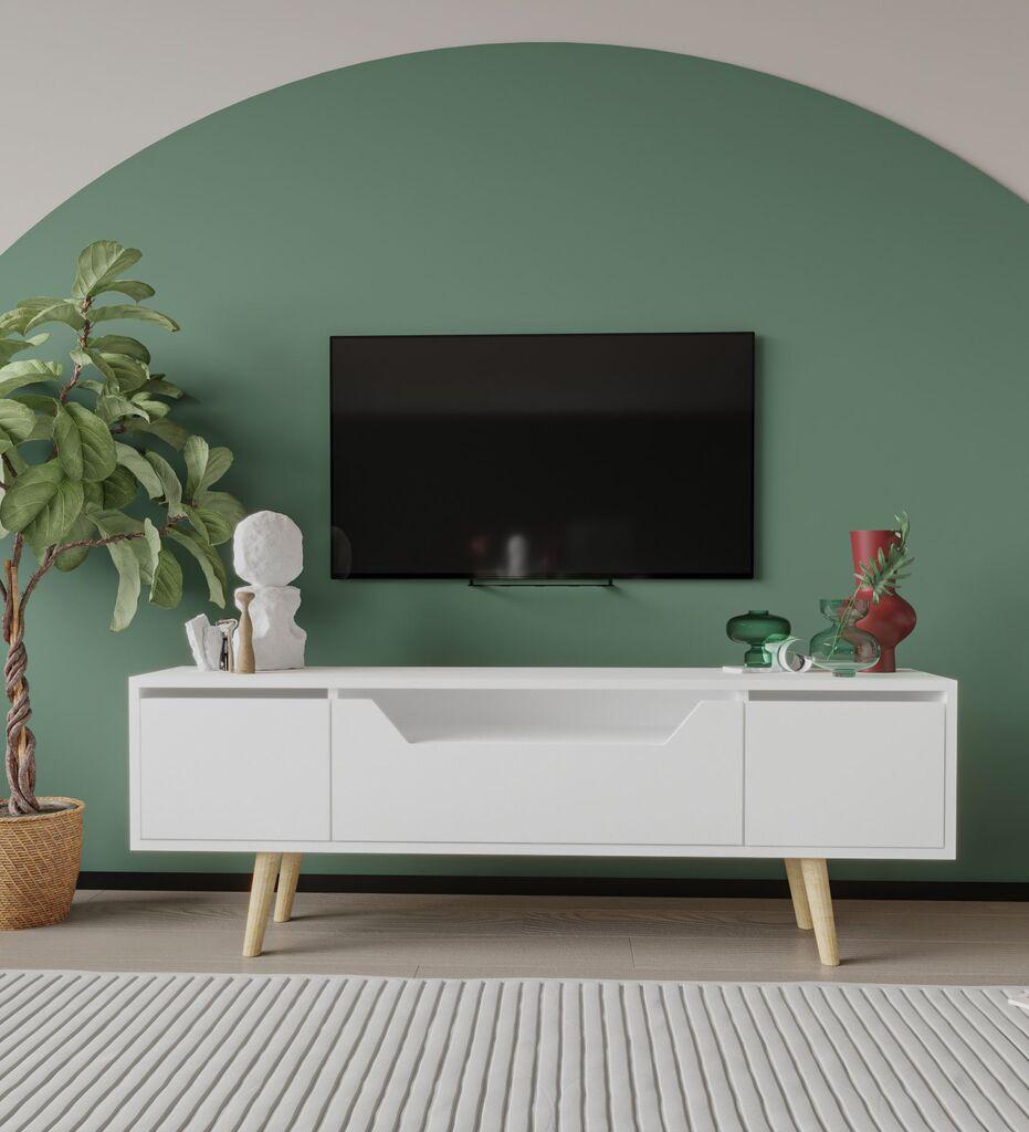 Комода за ТВ Hanah Home Roma 150, бела