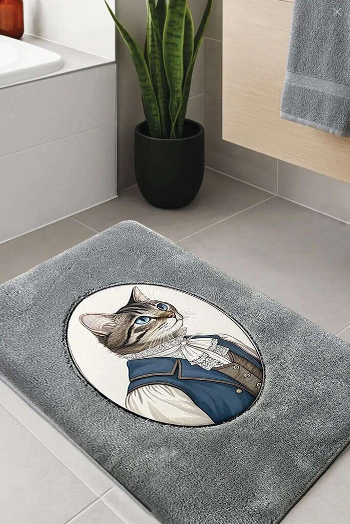 Килим за бања L'essentiel Maison Modcat, бел