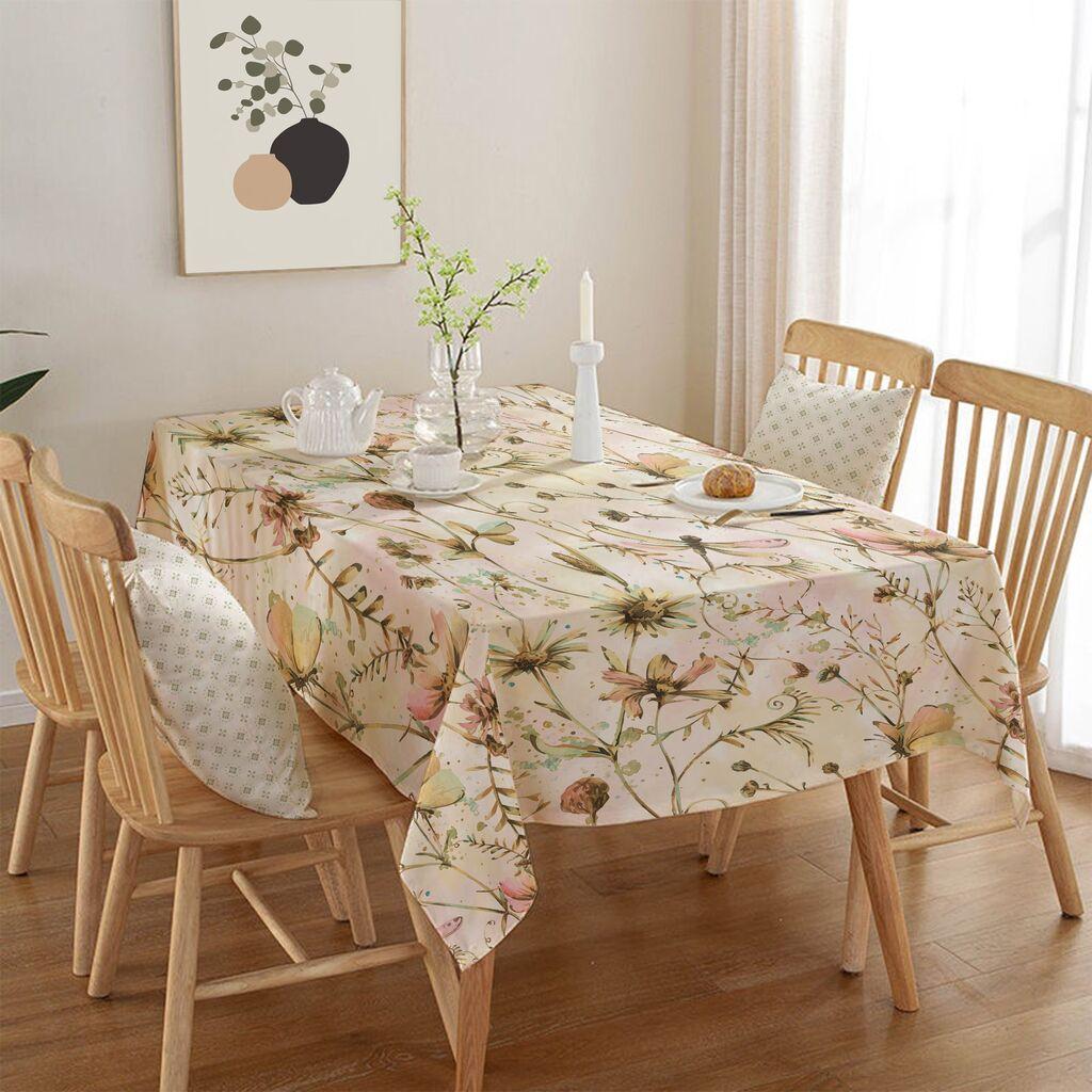 Чаршаф за маса Хермија Asr-tblclt25- 49, 140x140 см, шарен