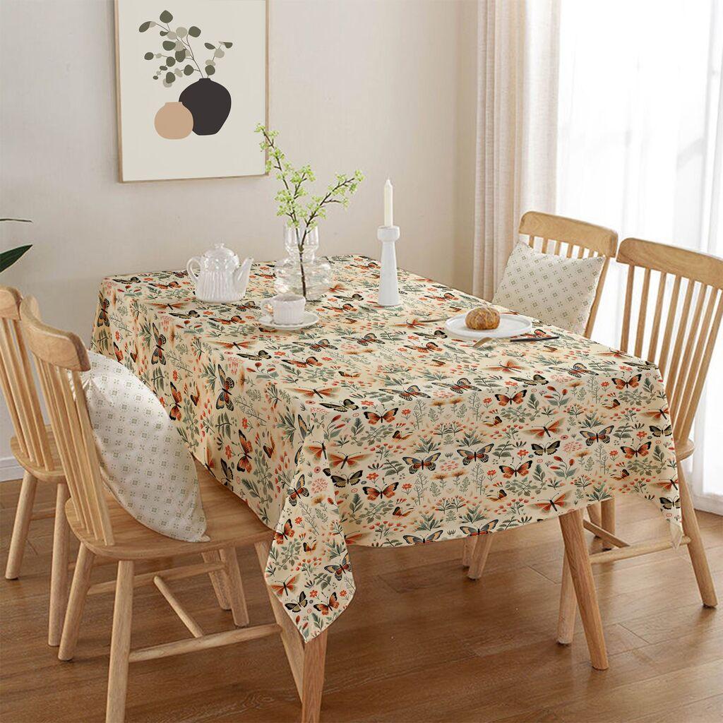 Чаршаф за маса Хермија Asr-tblclt25- 4, 140x140 см, шарен