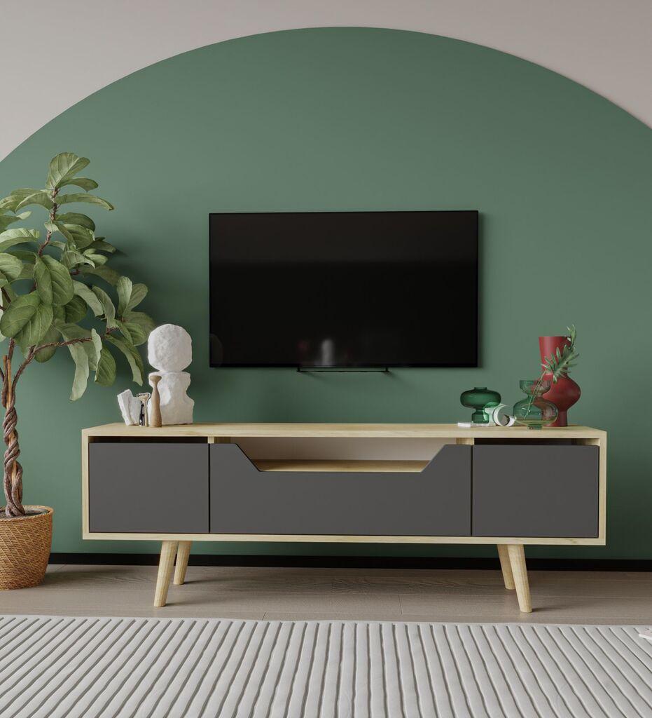 Комода за ТВ Hanah Home Roma 150, Антрацит