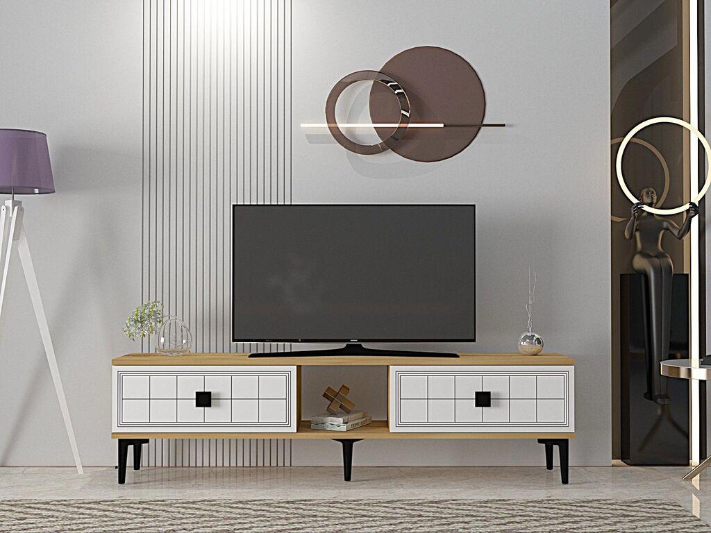 Комода за ТВ Hanah Home Yuka 150, Антрацит