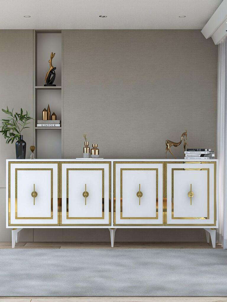 Комода Hanah Home Samba, бела