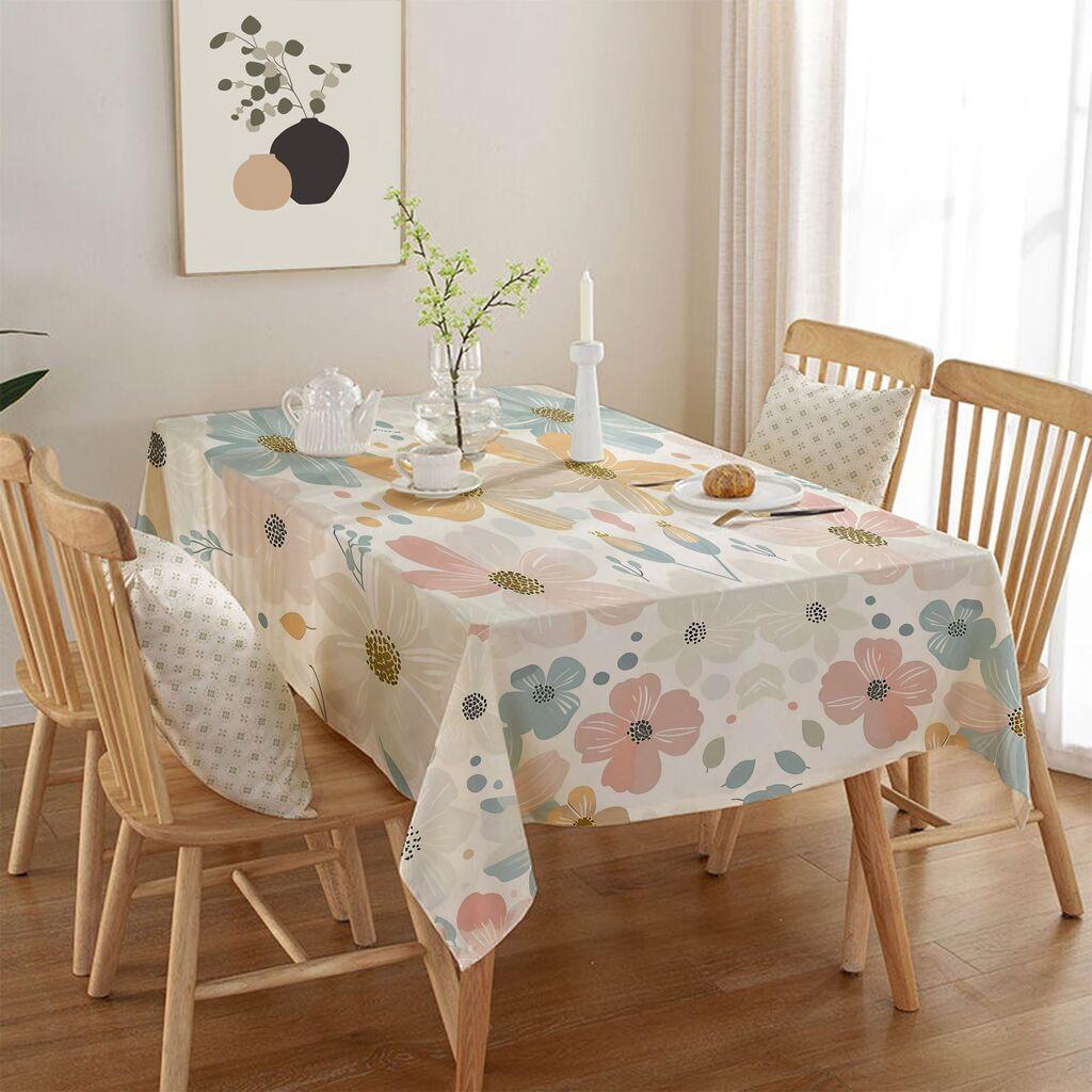 Чаршаф за маса Хермија Asr-tblclt25-16, 140x140 см, шарен