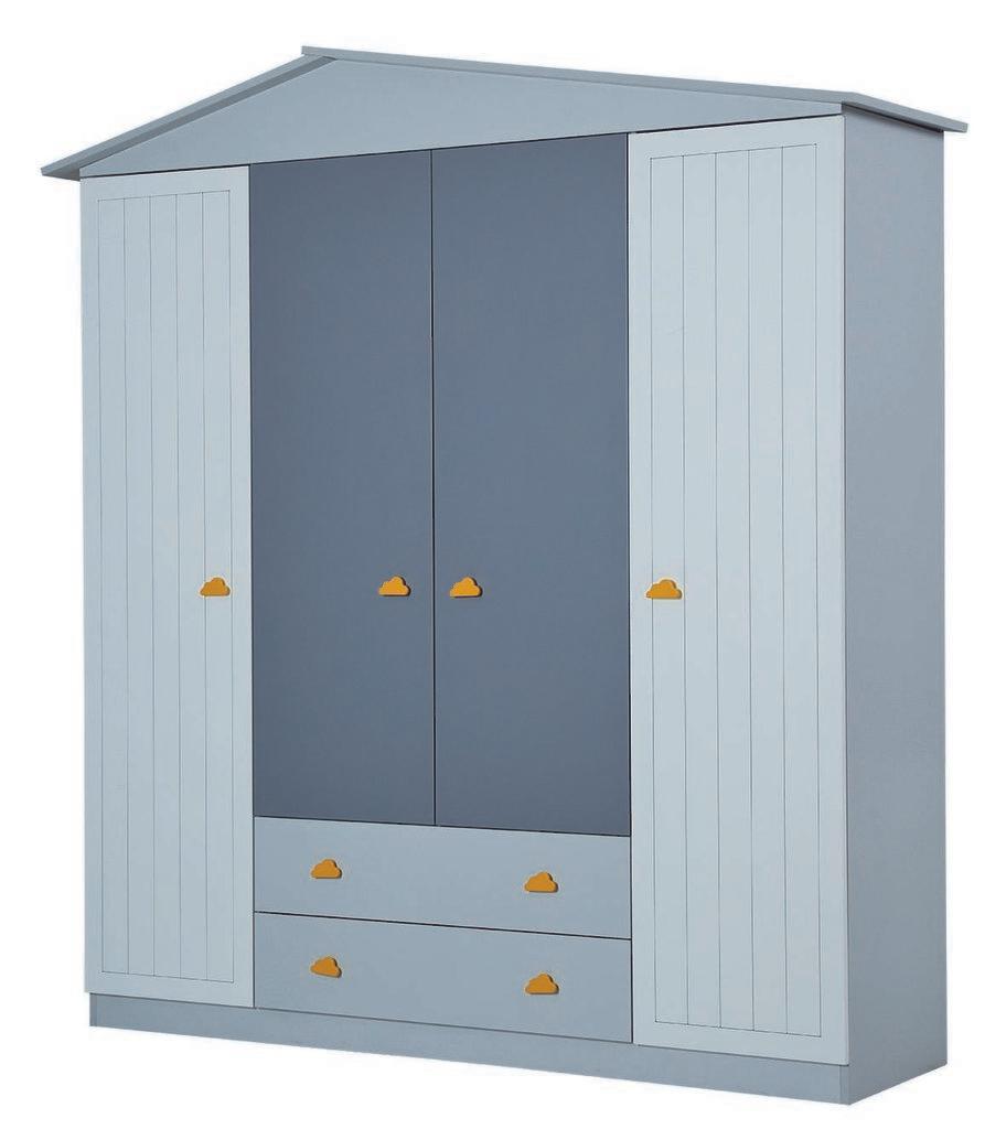 Hanah Home гардероба Ayder, Греј