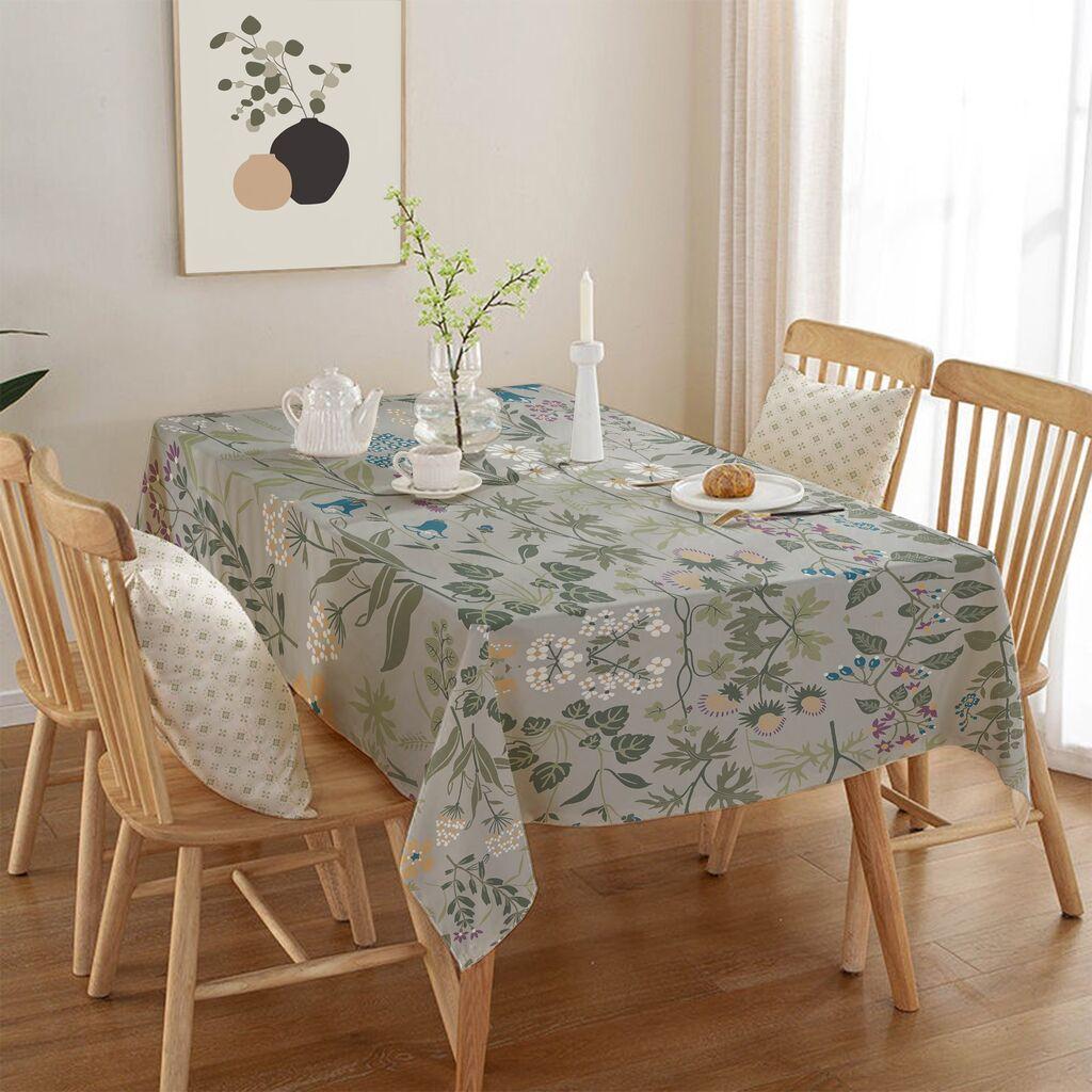 Чаршаф за маса Хермија Asr-tblclt25-53, 140x140 см, шарен